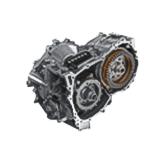 Rozložená převodovka motocyklu