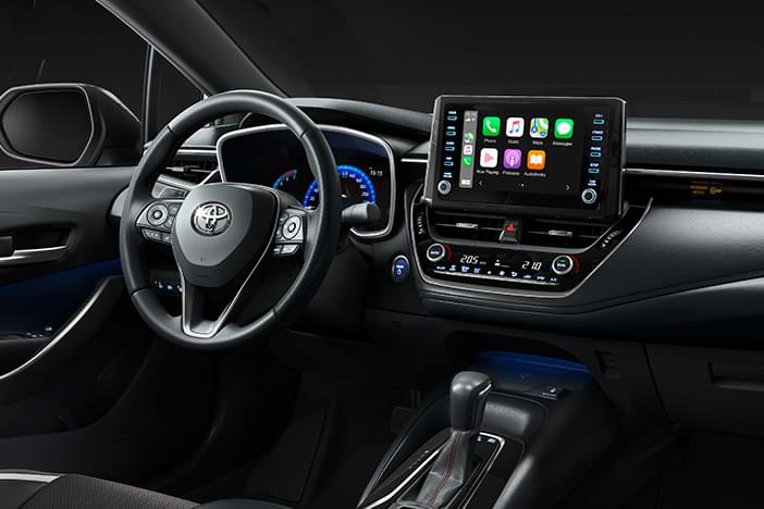 Palubná doska v Toyote Corolla SD