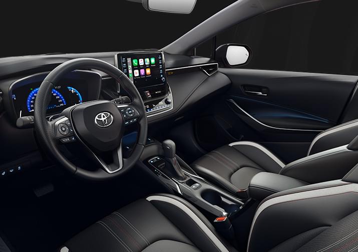 Palubná doska v Toyote Corolla TS