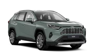 Zelená Toyota RAV4