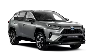 Stříbrné SUV Toyota RAV4 Plug-in Hybrid