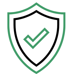 Zelený štít se zelenou fajfkou uvnitř